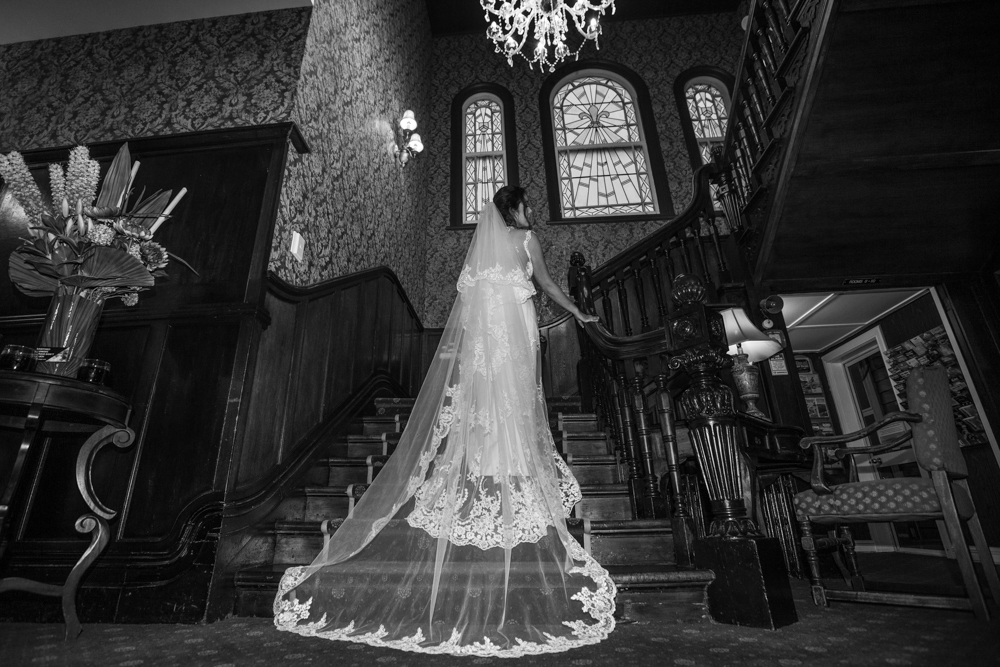 Assending the stairway Princes Gate Hotel Rotorua-22